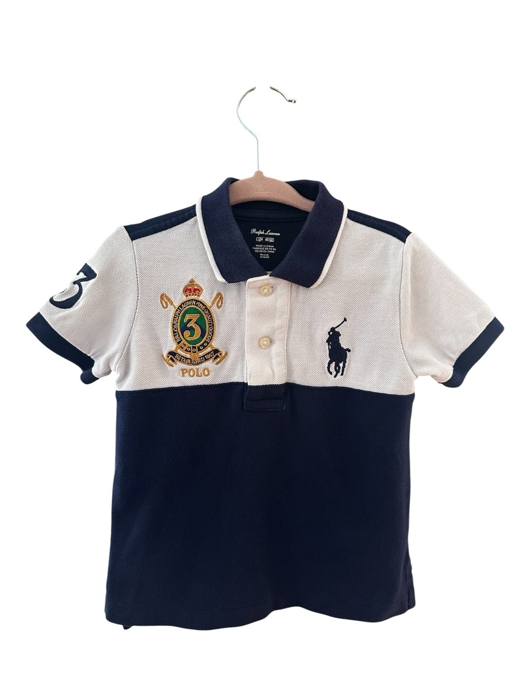 Ralph Lauren Baby Boy Polo Shirt - Size 12 months